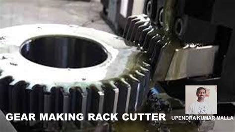 rack cutter gear shaping process